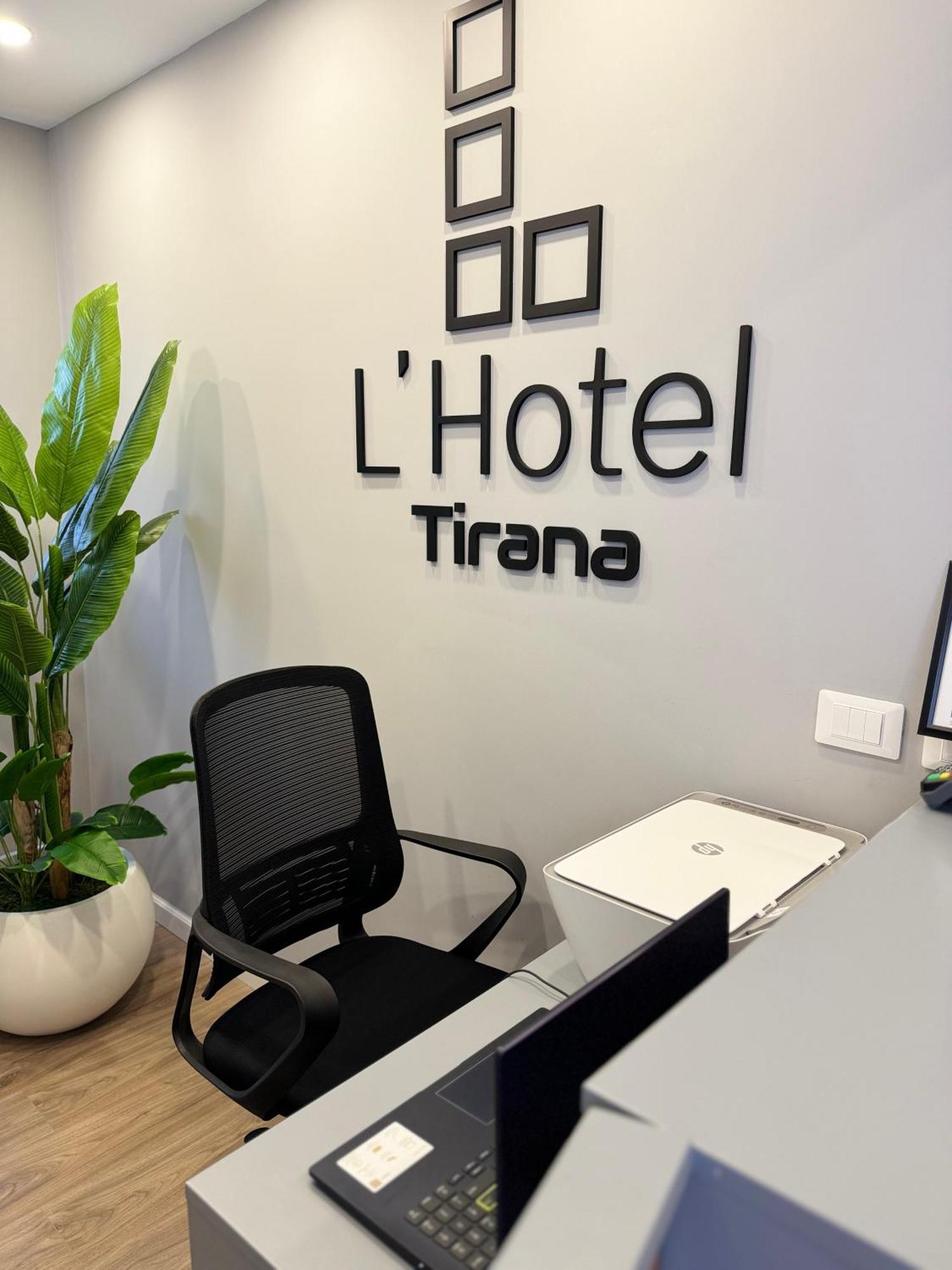 L'Hotel טיראנה מראה חיצוני תמונה